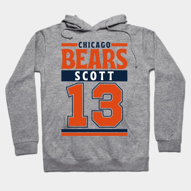 Chicago Bears Scott 13 American Football Edition 3 Hoodie by Astronaut.co